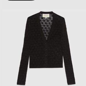 Gucci Black Cardigan brand new with tags